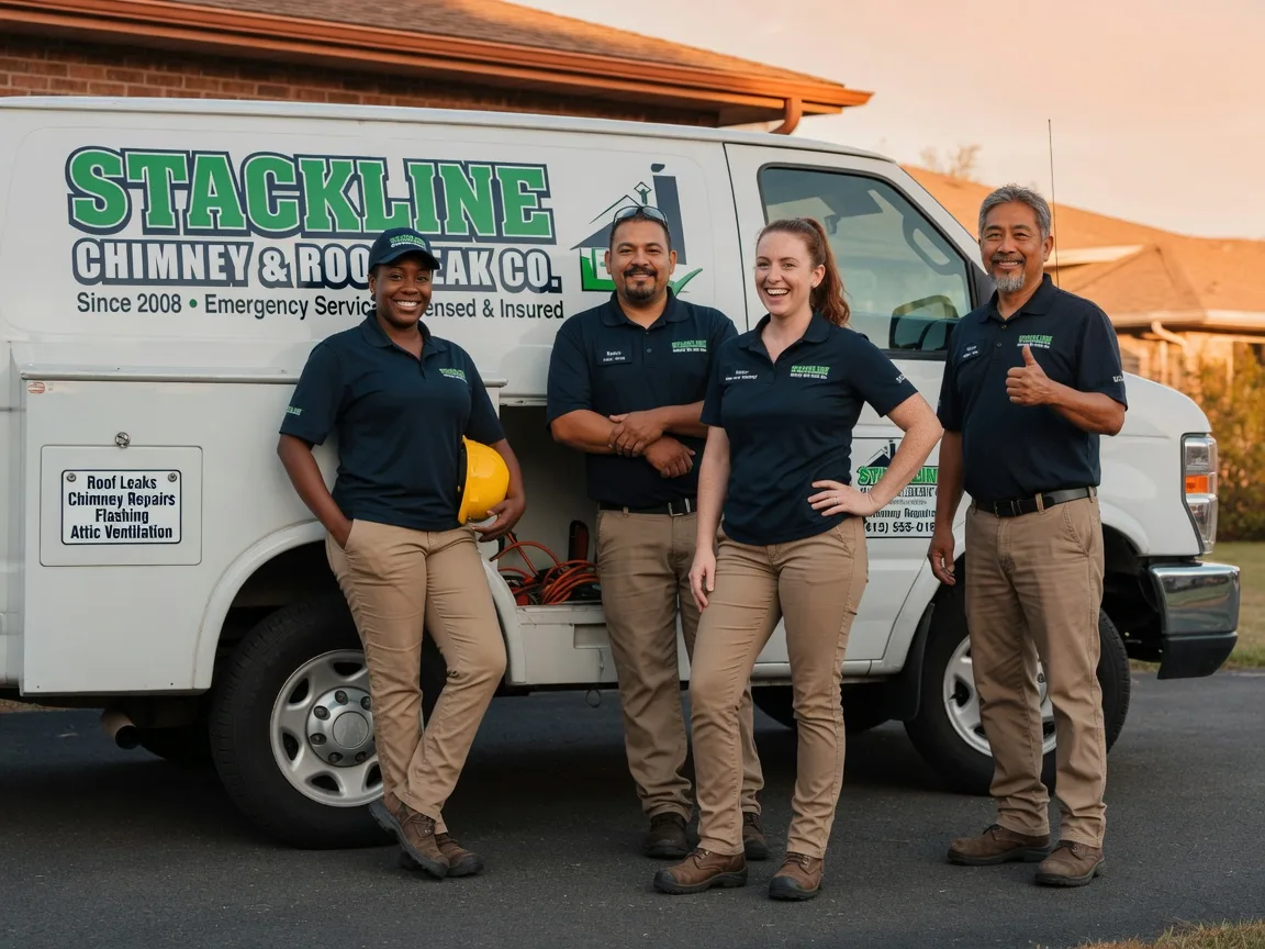 Chimney flashing repair company in Gasquet, CA
